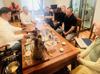 行业动态|青岛市二手车行业协会到陆海分会调研走访